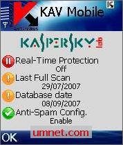game pic for Kaspersky 2007 virus definition S60 2nd  S60 3rd